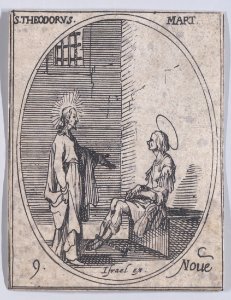 St. Theodore Stratelates, Martyr Met DP891207