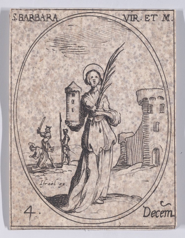 St. Barbara, Virgin and Martyr Met DP891242