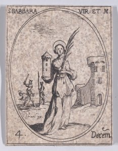 St. Barbara, Virgin and Martyr Met DP891242
