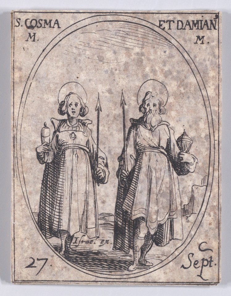 St. Cosmas and St. Damian, Martyrs Met DP891135