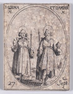 St. Cosmas and St. Damian, Martyrs Met DP891135