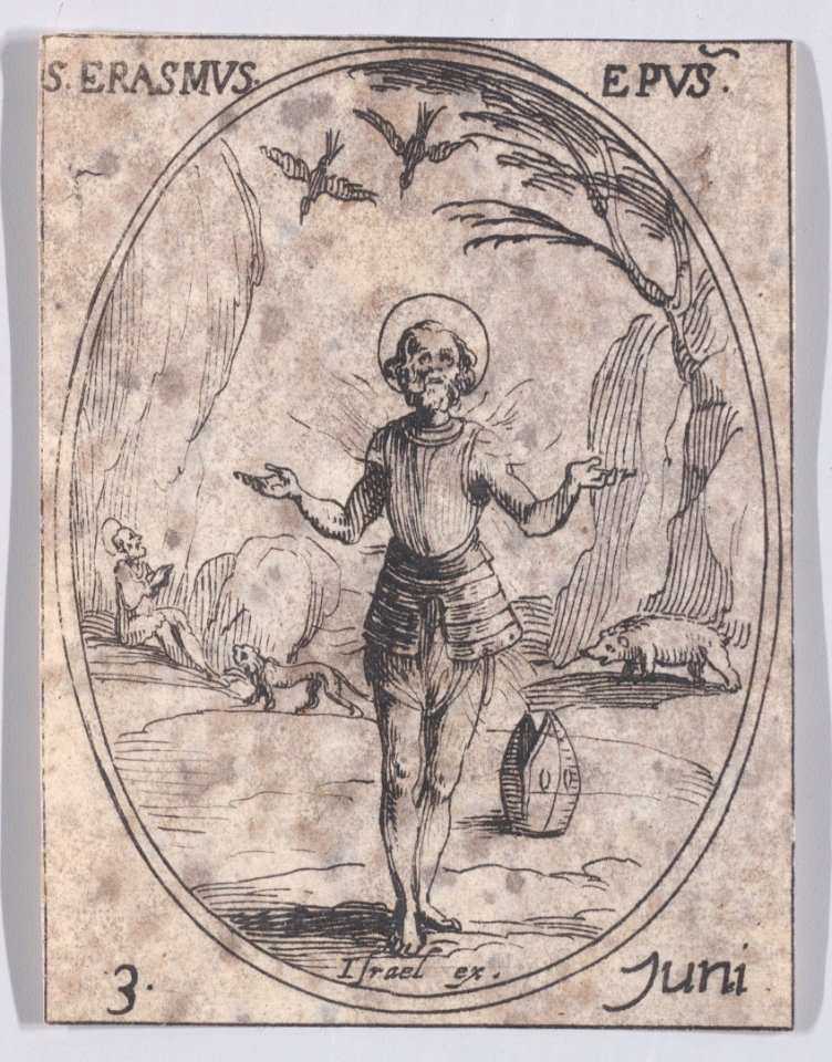St. Erasmus, Bishop Met DP890983