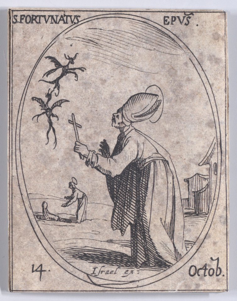 St. Fortunatus, Bishop Met DP891160