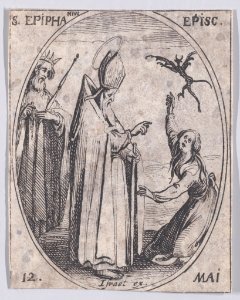 St. Epiphanius, Bishop Met DP890955