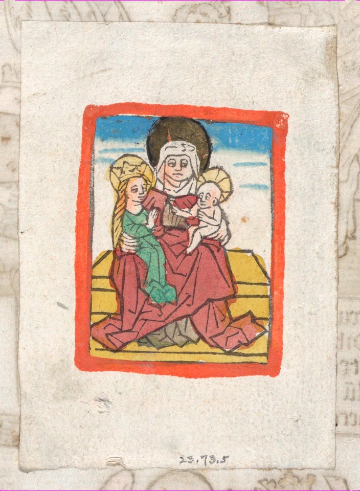 St. Anne with the Virgin and the Christ Child MET DP873256