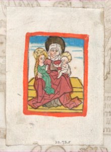 St. Anne with the Virgin and the Christ Child MET DP873256