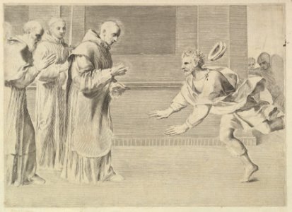 St. William, Duke of Aquitaine, Converted by St. Bernard MET DP822280