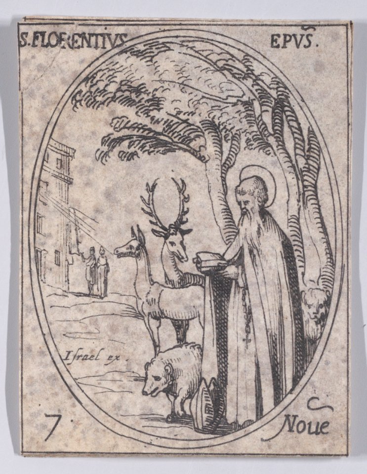 St. Florentius, Bishop Met DP891202