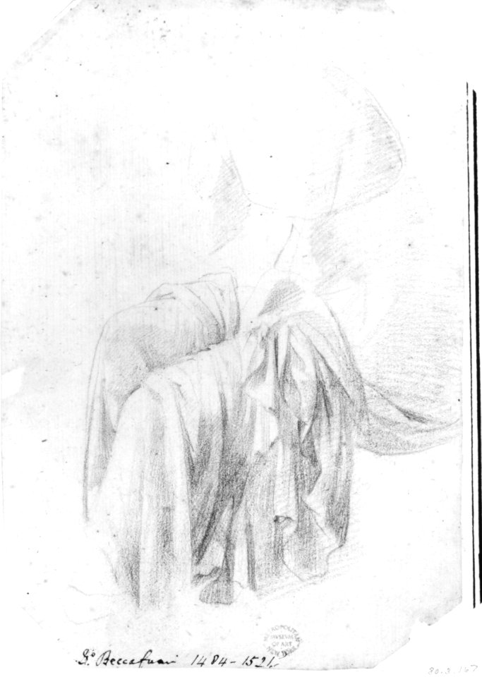 Study of Drapery (Probably After the Antique ) MET 271674