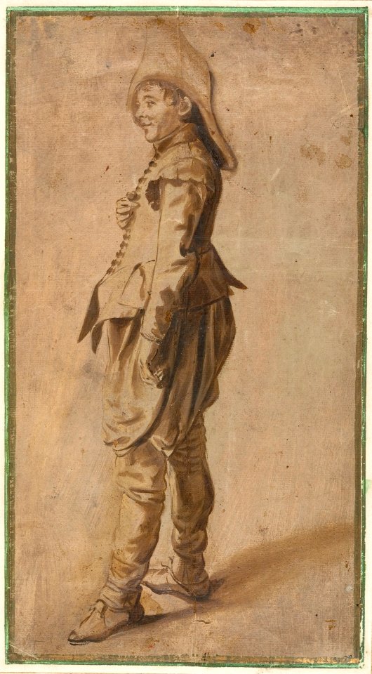 Study of a Standing Youth in a Hat MET DP131700