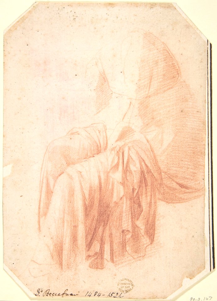 Study of Drapery (Probably After the Antique ) MET DP807866