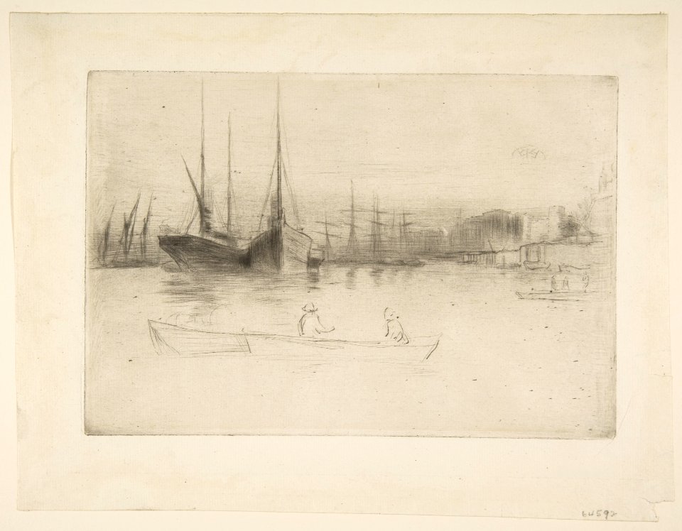 Steamboats off the Tower MET DP813439