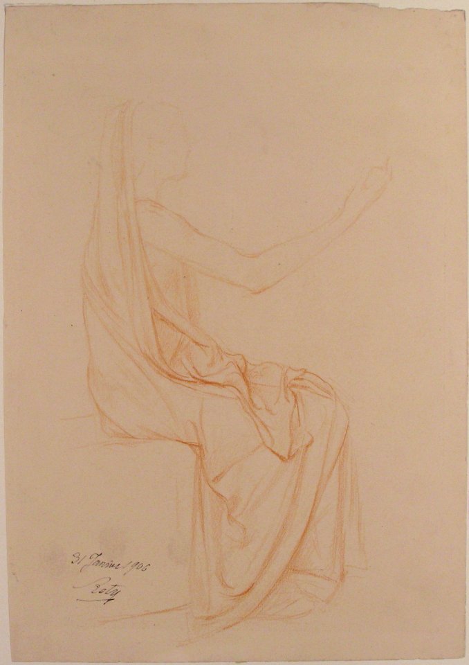 Study of Drapery MET 09.171.1