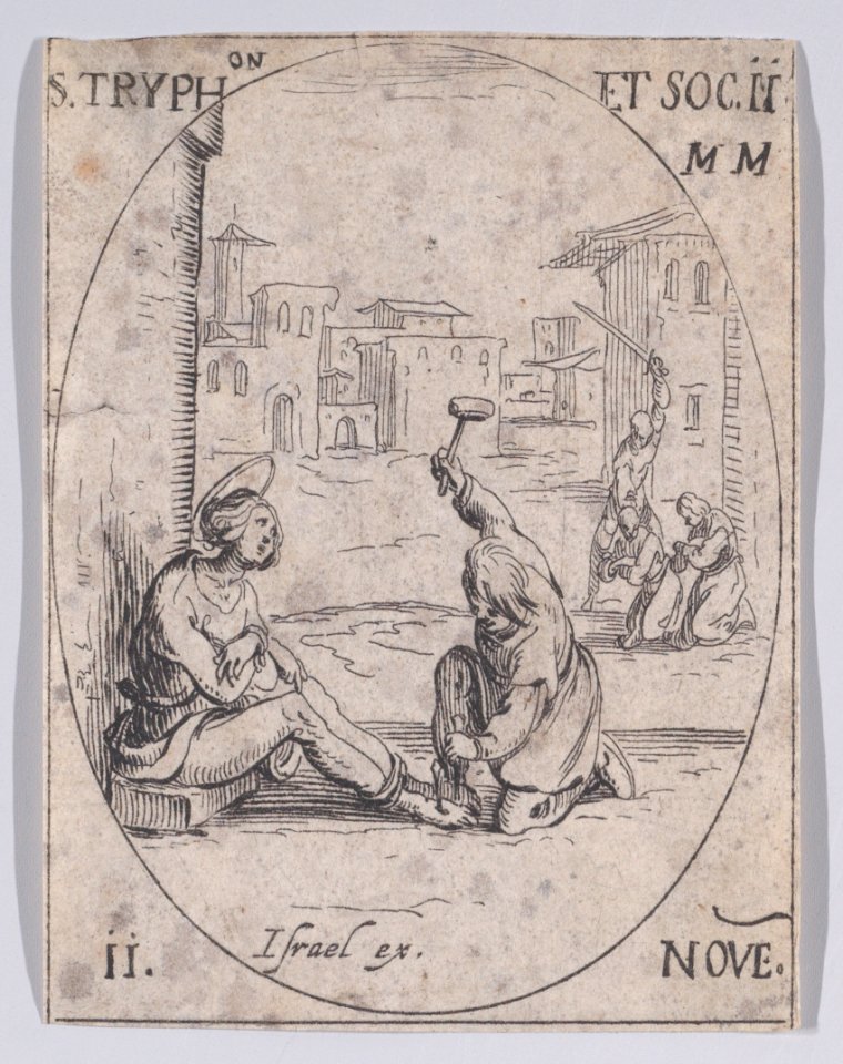 St. Tryphon and His Companions Met DP891209