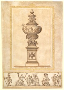 Study of an Urn; Study for the Frieze Decoration around the Urn MET DP820497