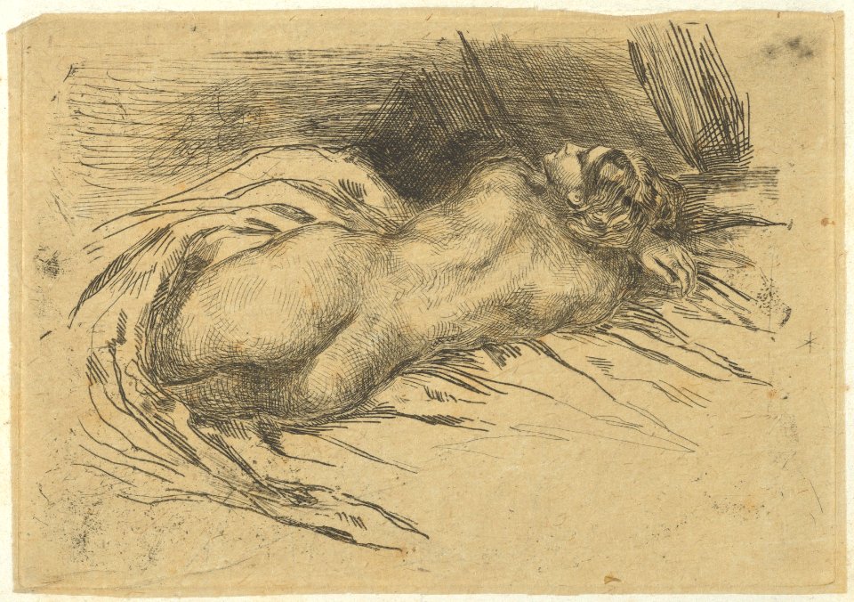 Study of a Woman Viewed from Behind MET DP851171