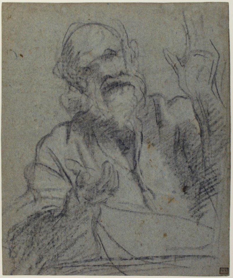 Study of an Old Man MET 1972.118.245 RECTO