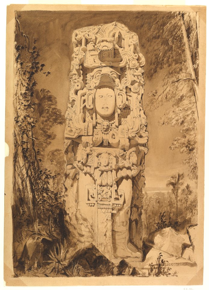 Stela at Copan MET DP820949