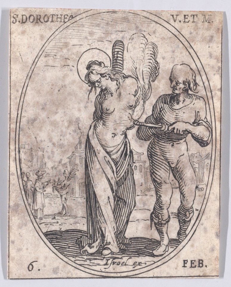 St. Dorothy, Virgin and Martyr Met DP890829