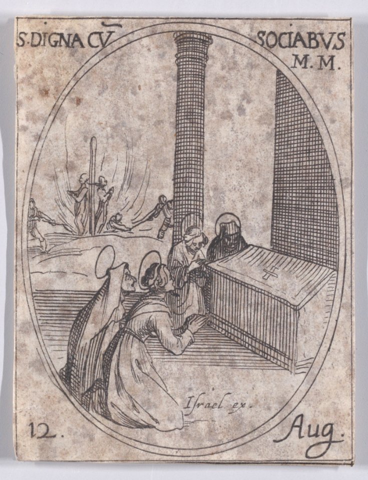 St. Digna and Her Companions (including St. Hilaria Met DP891067