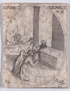St. Digna and Her Companions (including St. Hilaria Met DP891067