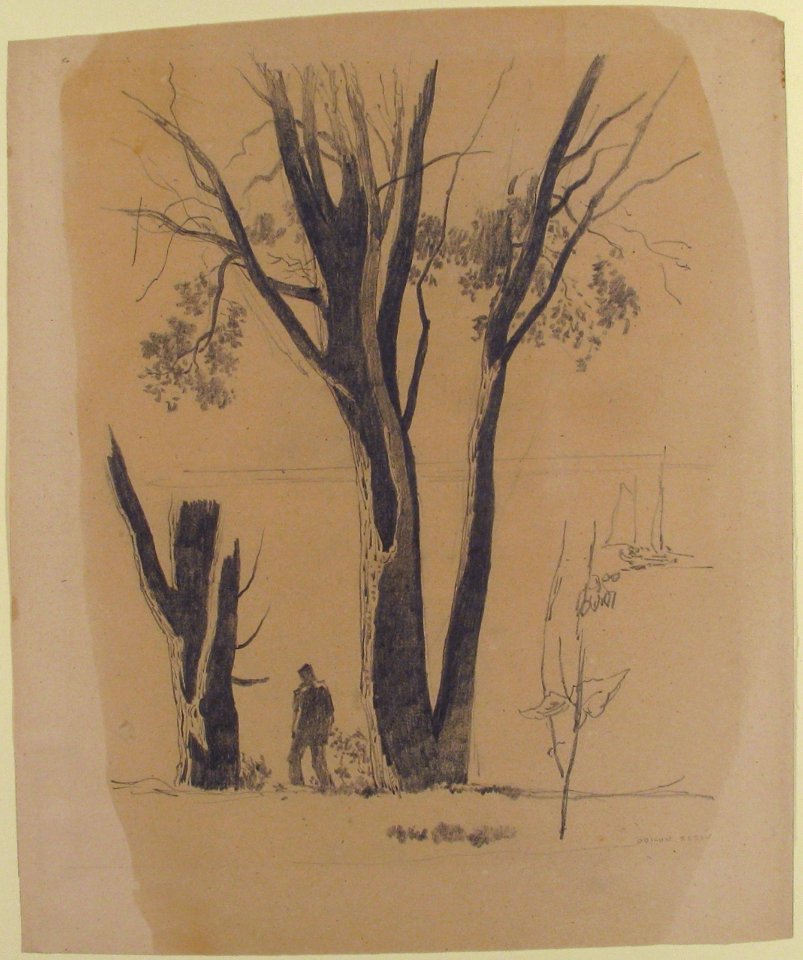Study of Man between Trees MET 62.650.172