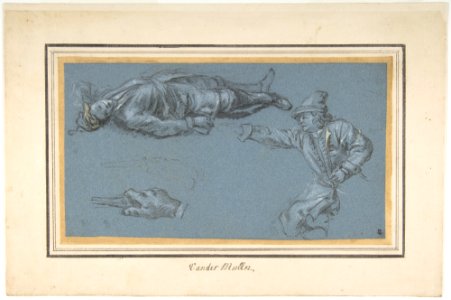Study of Two Soldiers and a Hand MET DP802226
