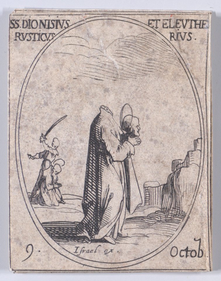 St. Denis, St. Rusticus, and St. Eleutherius Met DP891153