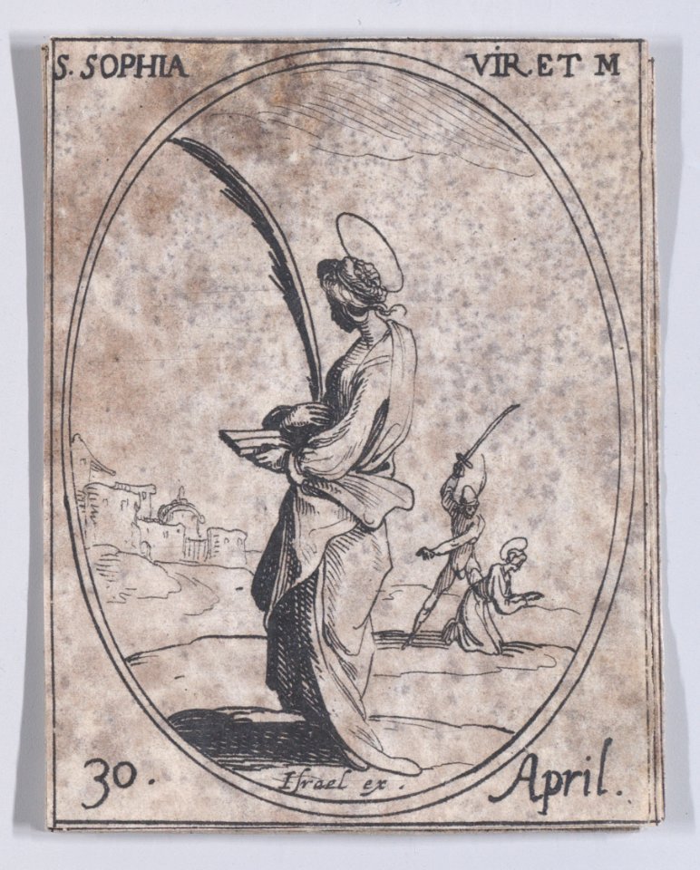 St. Sophia, Virgin and Martyr Met DP890939