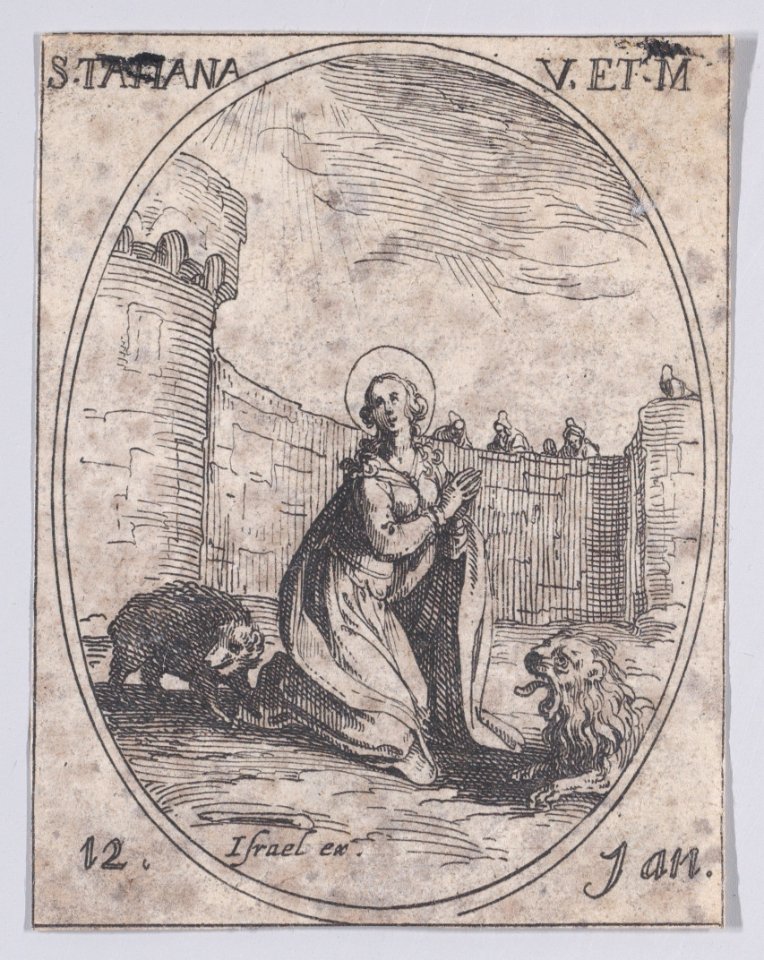 St. Tatiana, Virgin and Martyr Met DP890801
