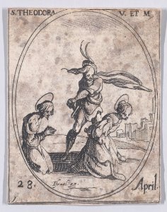 St. Theodora, Virgin and Martyr Met DP890933