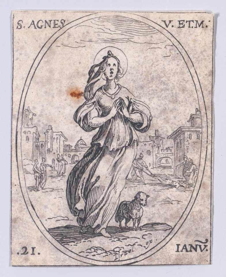 St. Agnes, Virgin and Martyr Met DP890812