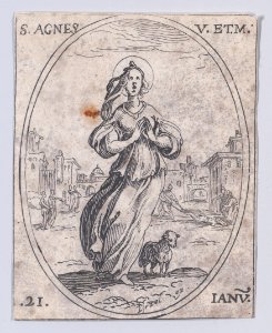 St. Agnes, Virgin and Martyr Met DP890812