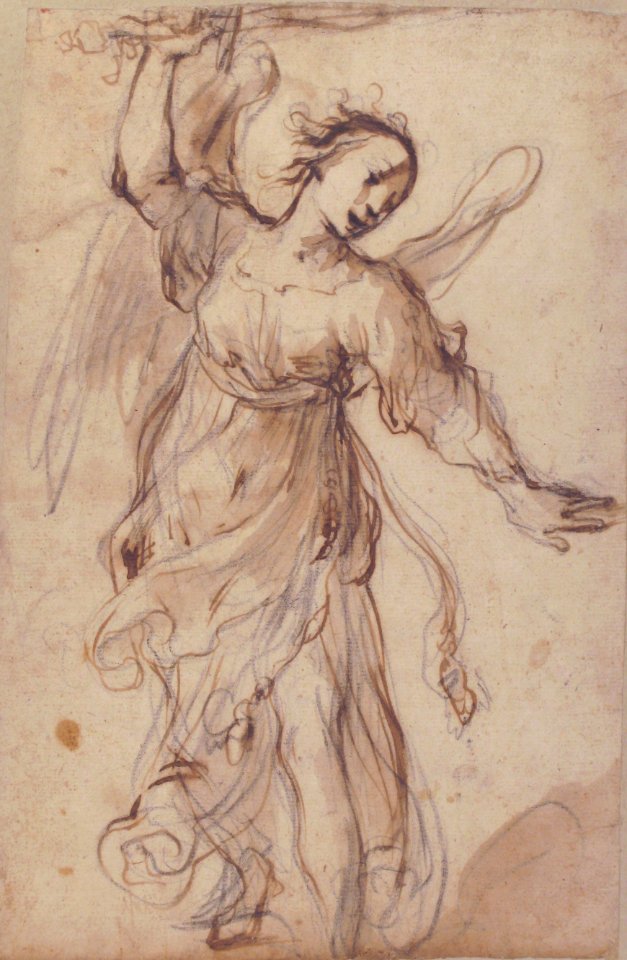 Standing Angel Brandishing a Sword. MET 1971.64.1