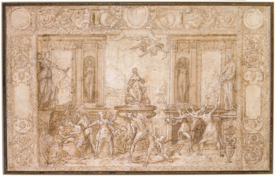 Study for The Allegory of Spring MET DR484