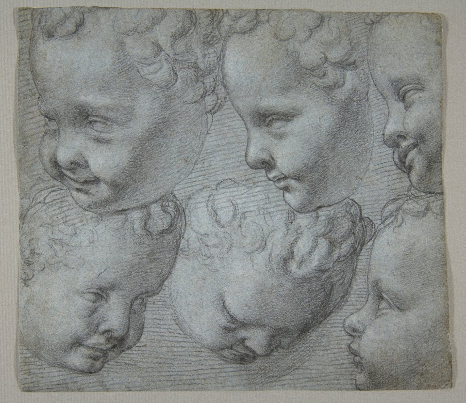 Studies of the Head of an Infant (after a three-dimensional model) MET DP811180
