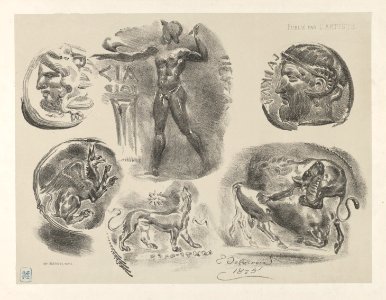 Studies of Six Greek Coins MET DP852073