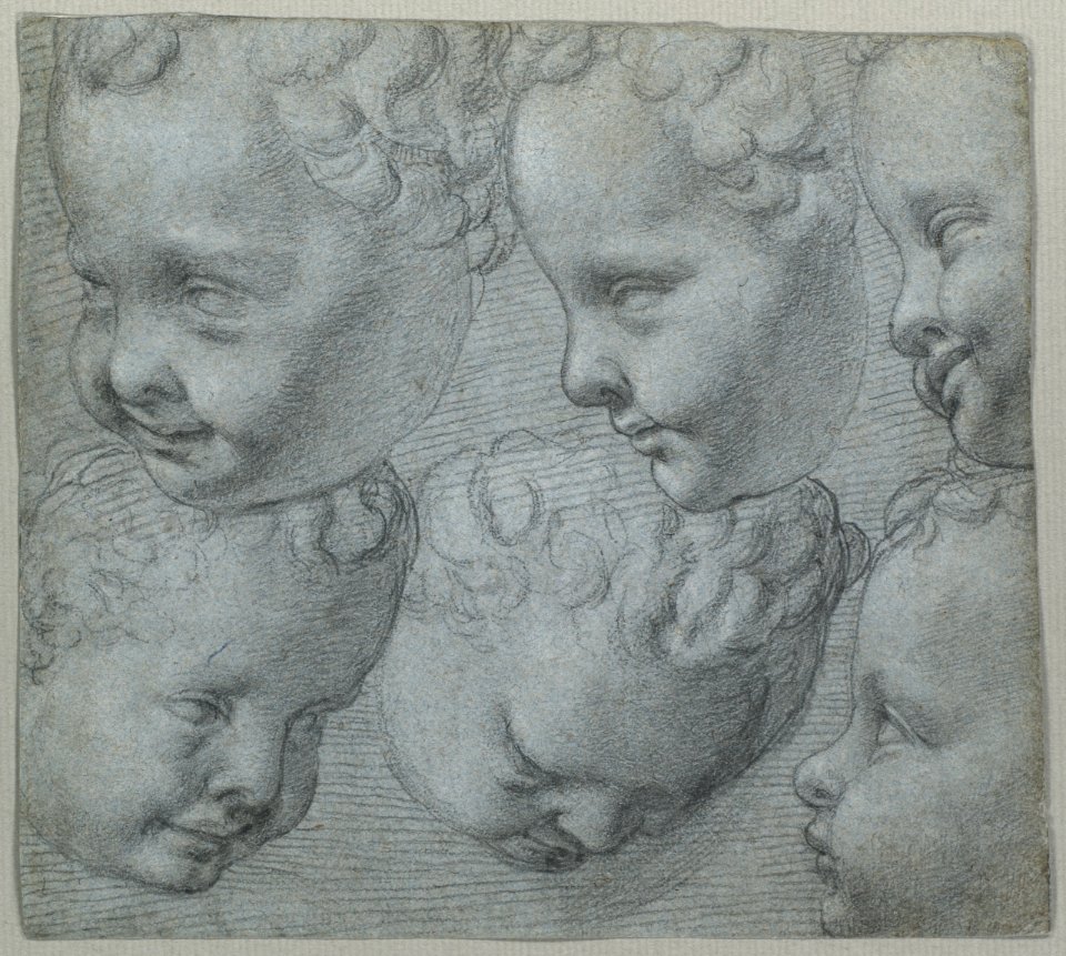 Studies of the Head of an Infant (after a three-dimensional model) MET DP123329