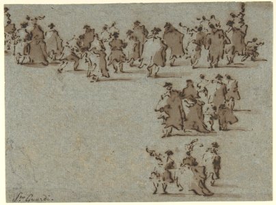 Studies of Walking Figures MET DP810109
