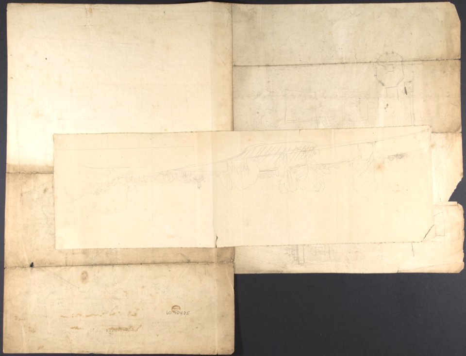 Studies of the Pavilion at Fonthill, Wiltshire and Plans of the Ground and First Floors (recto); Studies for the Pavilion in Tudor-Gothic Style (verso) MET DP806378