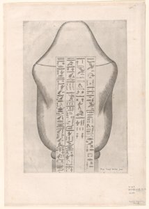 Speculum Romanae Magnificentiae- Back of an Egyptian canopic vase MET DP870353
