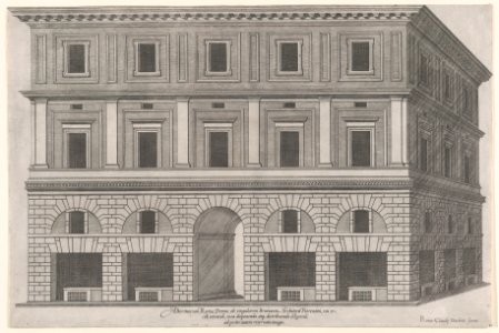 Speculum Romanae Magnificentiae- Alberini Palace MET DP870346