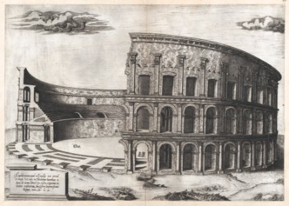 Speculum Romanae Magnificentiae- Amphiteathrum Castrense MET DP870452