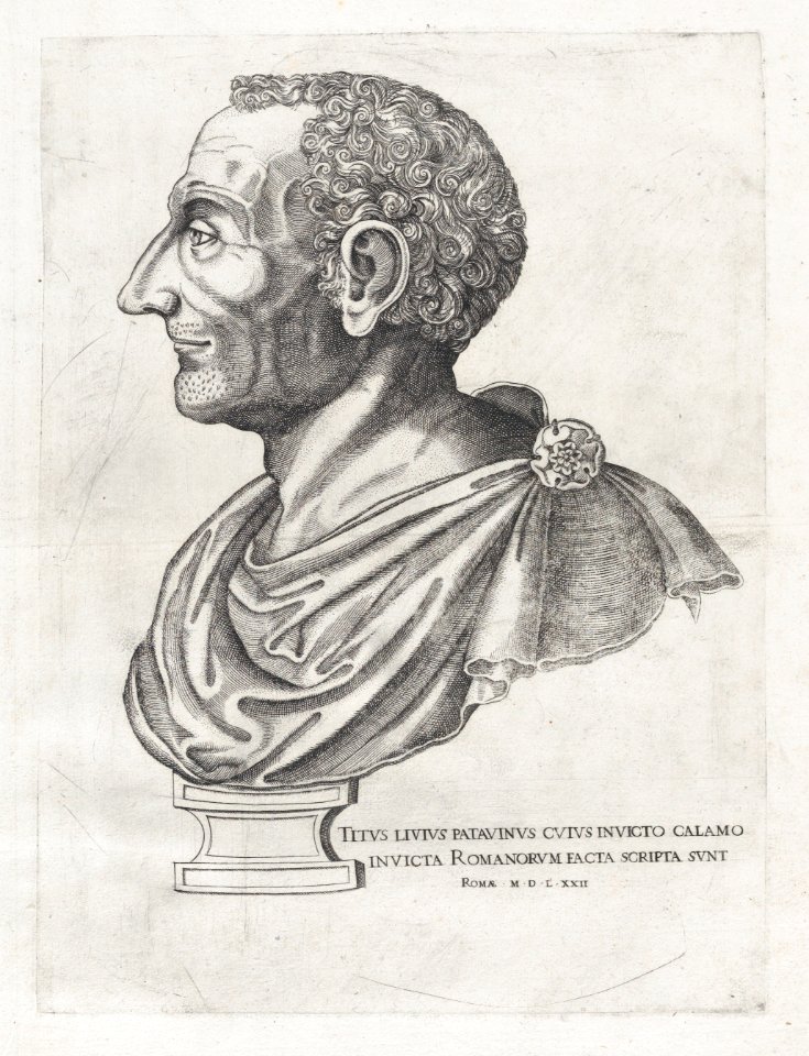 Speculum Romanae Magnificentiae- Bust of Livy MET DP870234