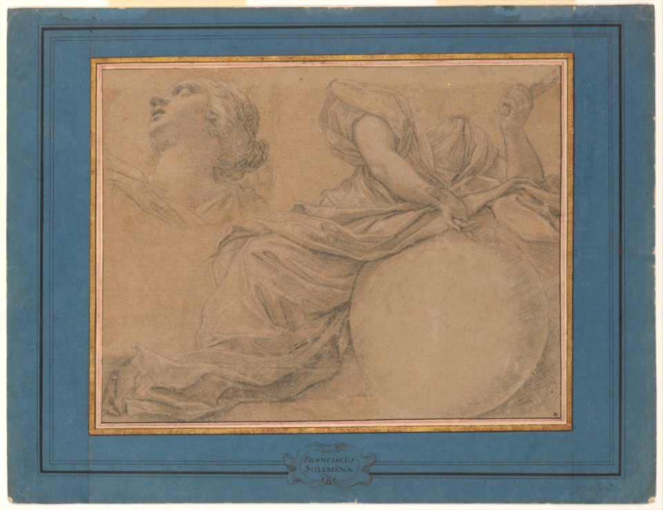 Study for the Muse Urania MET DP223077
