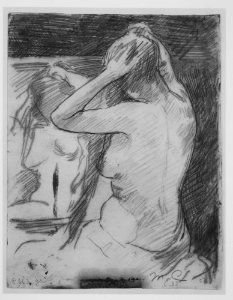 Study for The Coiffure (No. 2) MET MM8322