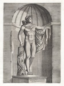 Speculum Romanae Magnificentiae- Apollo Belvedere MET DP870227