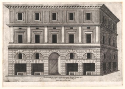 Speculum Romanae Magnificentiae- Alberini Palace MET DP870758