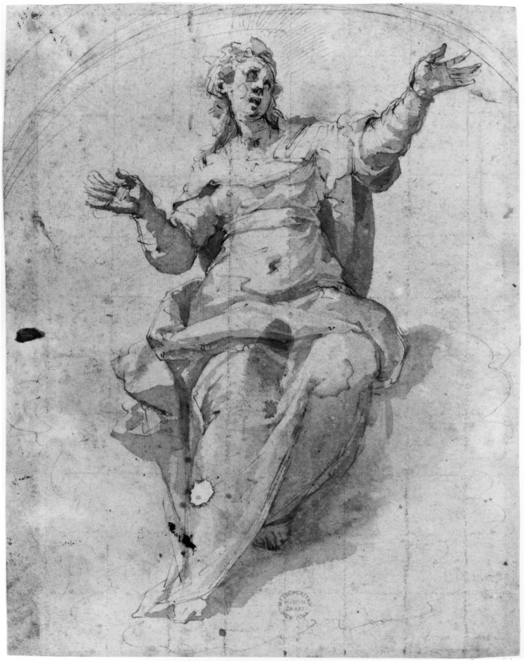 Study for the Ascension of the Virgin MET 271091