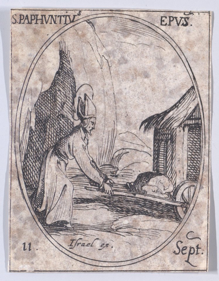 St. Paphnutius, Bishop Met DP891113